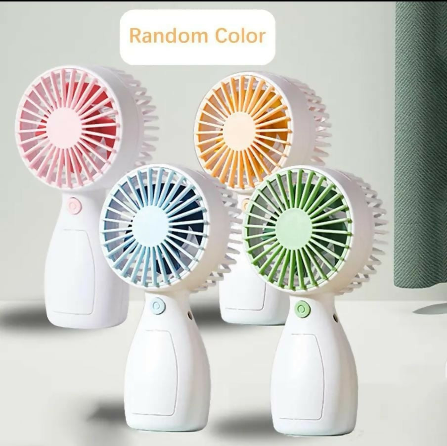 Handheld portable USB fan