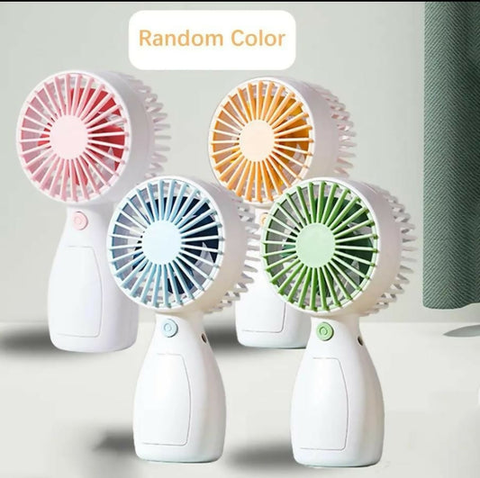 Handheld portable USB fan