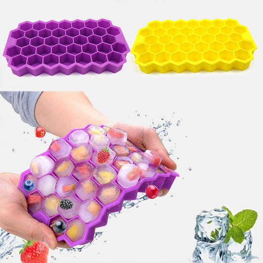 Multi Purpose 37 Grids Flexible Silicon Ice Cube Mould