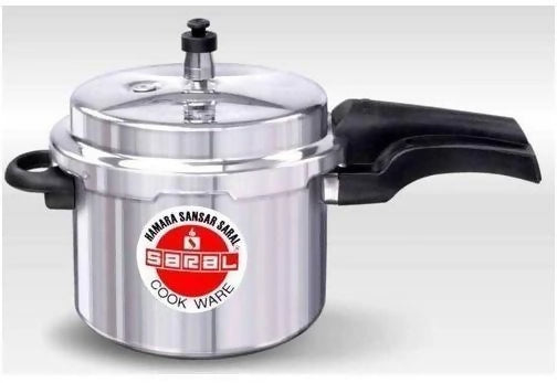 Saral Aluminum Pressure Cooker Silver 3.0 Litres