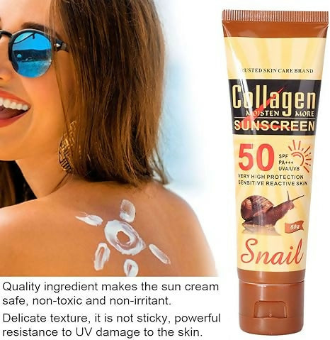 Disaar Snail Collagen Sunscreen SPF 50