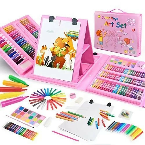 208pc Colouring Art Set For Kids