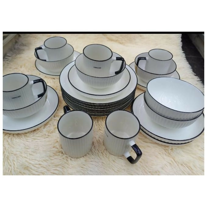 24 pcs ceramic dinner set