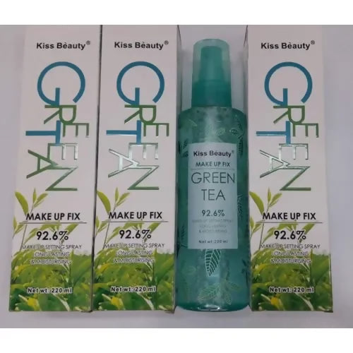 Kiss Beauty Green Tea Make Up Fix Best Setting Spray -220ml