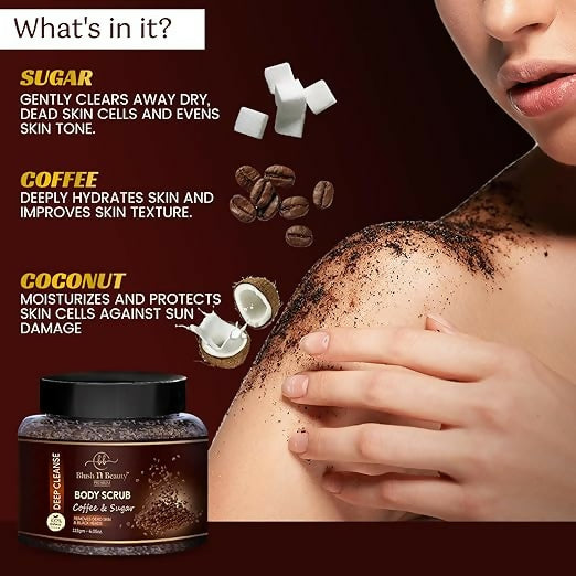 Deep Cleansing Coffee & Sugar Body Scrub.
