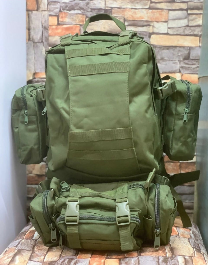 Outdoor Trekking Rucksack Travel Sports Hiking Camping Bag Molle Tactical Backpack