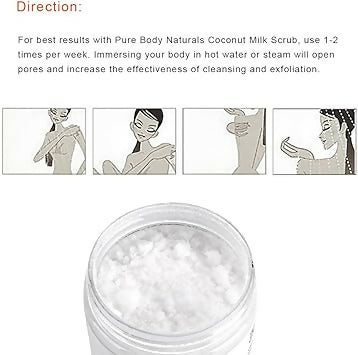 DR MEINAIER Coconut Milk Body Scrub 500g