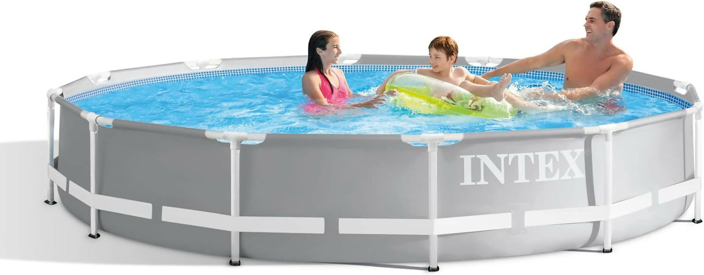 Intex Prism Frame Pool (305 CM X 76CM ) Grey