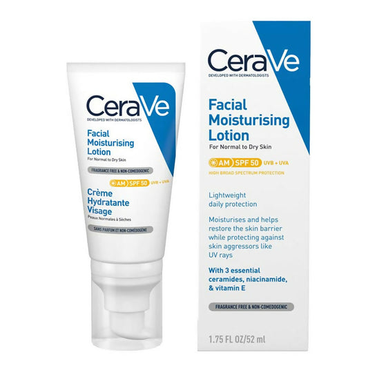 Cerave AM Facial Moist Lotion SPF50 52ML