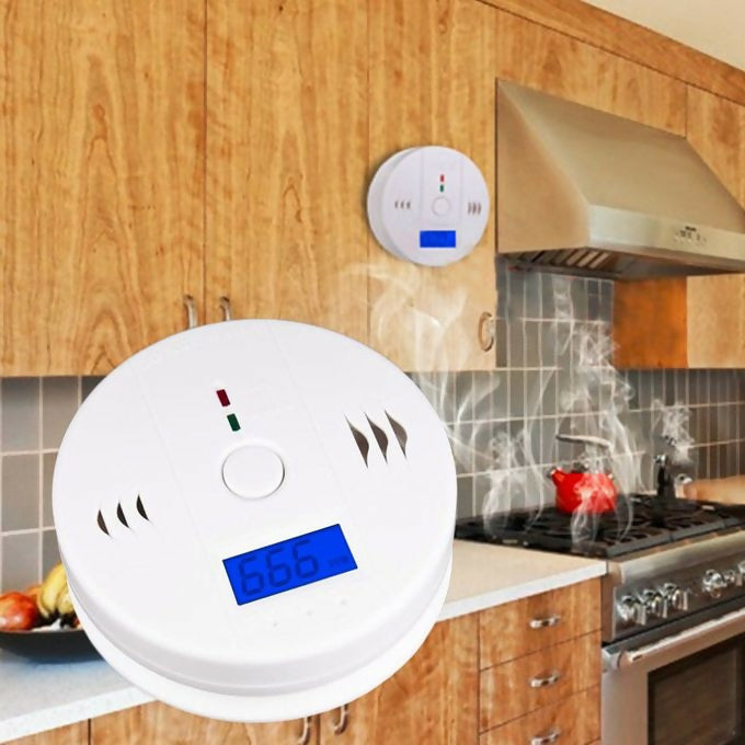 Home Security System Fire Detector