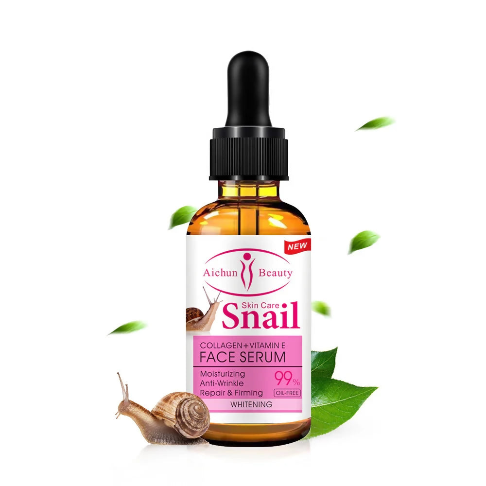 Snail Face Serum with Collagen and Vitamin E