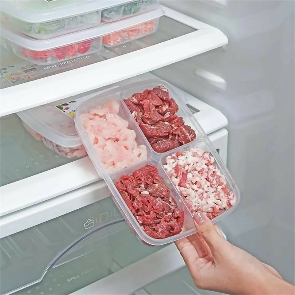 Compartment fridge containers