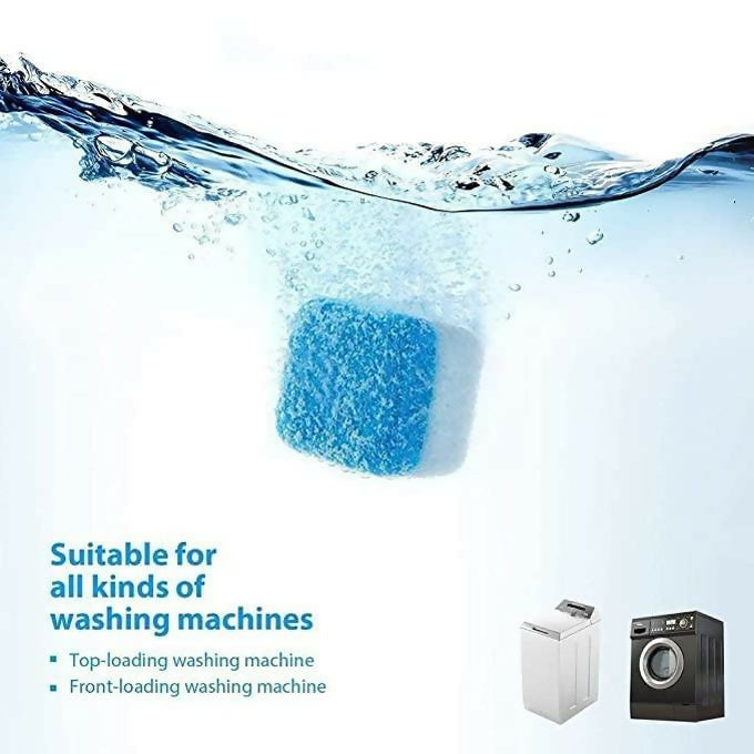 12 Piece Set Washing Machine Cleaning Tablets Drum Deep Cleaner