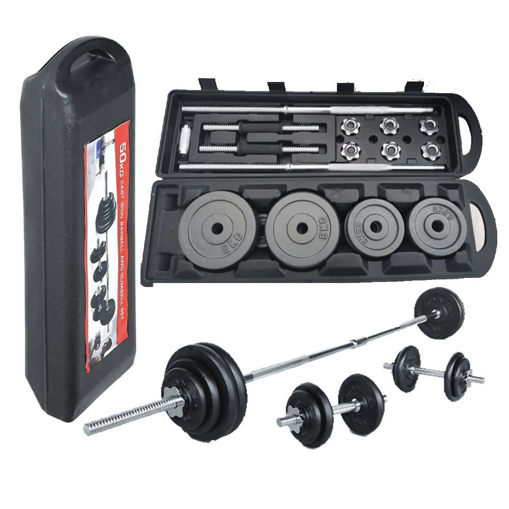 50kg/York Barbell and Dumbbell set