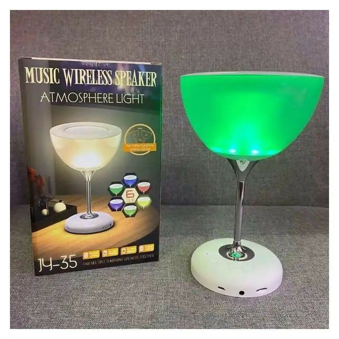 Novel Wine Glass Bedside Lamp