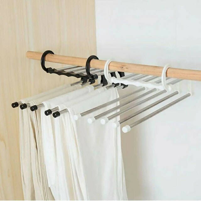 Wardrobe Hanger 5 in 1 Multi-functional Clothes Hanger for Efficient Clothes Rack Storage