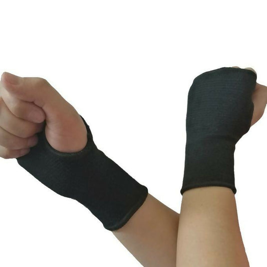 2pcs Wrist Support Brace Strap - Palm Flexible Hand Support Knitted Elastic Protector Hand Wrap Brace Guard