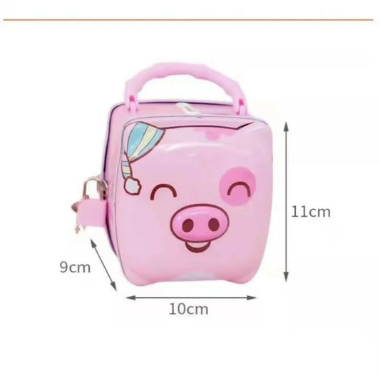 Pink/ Blue Piggy bank suitable for children