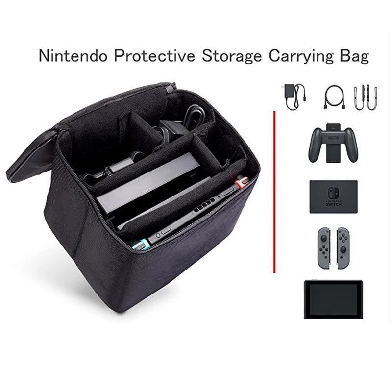 Carry Case For Nintendo Switch Bag Carrying Suitcase Game Card Storage Pouch Cover Nintedo Nitendo Swich Swith Big Accessories