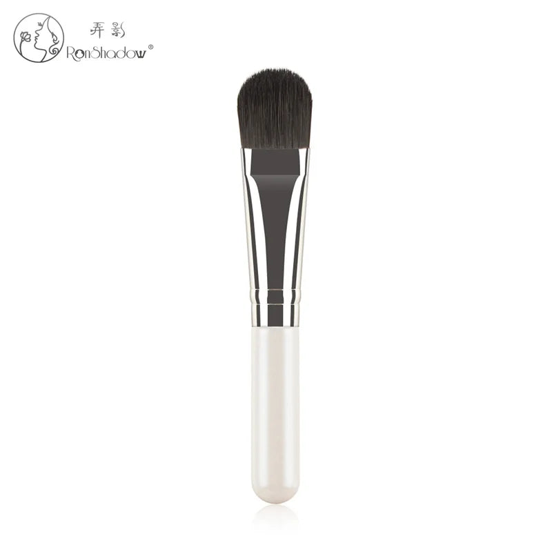 Ronshadow Single Portable Woonden Handle Mask Cream Makeup Brush Facial Face Skin Care Make up Tool