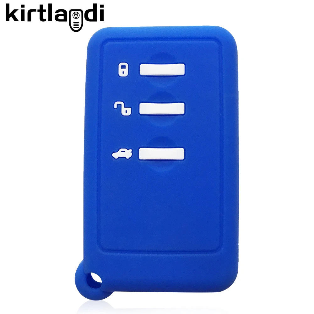 Kirtlandi Key Cover Case Holder for Subaru Forester Outback Legacy XV 3 Buttons Smart Fob Set Car Accessories Keychan Protective
