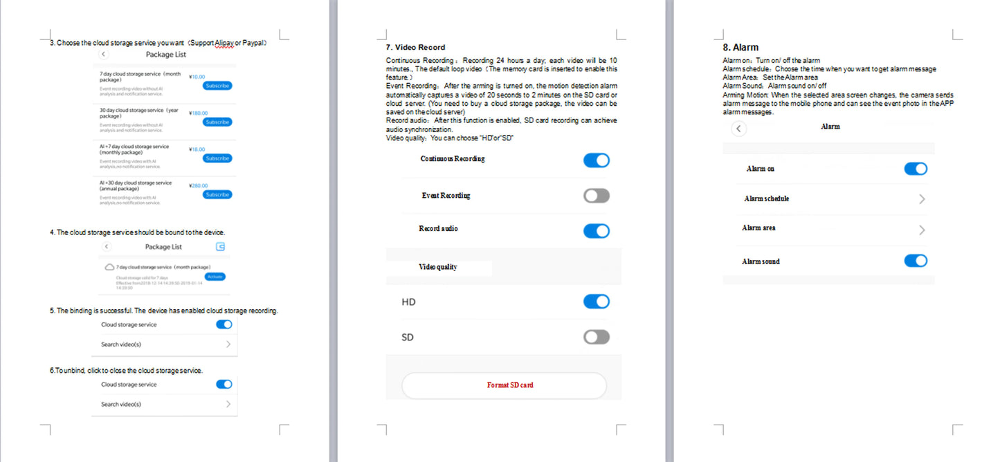 V380 Door Eye Hole Security 1080P HD  1.7mm Lens Wide Angle FishEye CCTV Network Mini Peephole Door WifI  Camera P2P ONVIF