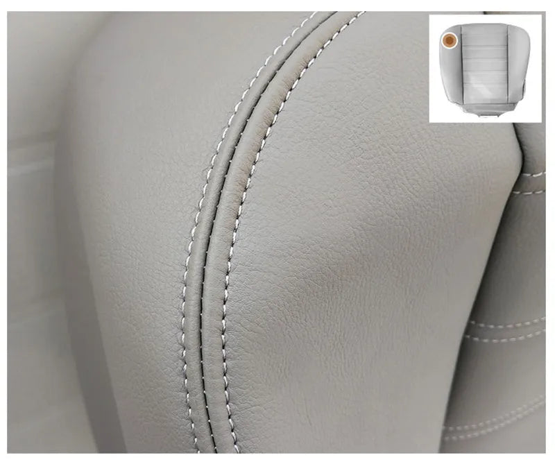 Car Seat Cushions Pad Car Styling For Hummer H2 2003 - 2007 Driver Side Bottom Microfiber Leather Seat Cover