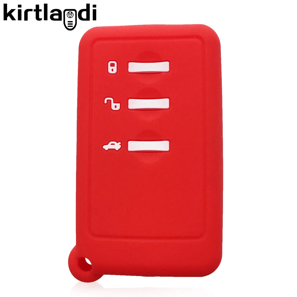 Kirtlandi Key Cover Case Holder for Subaru Forester Outback Legacy XV 3 Buttons Smart Fob Set Car Accessories Keychan Protective