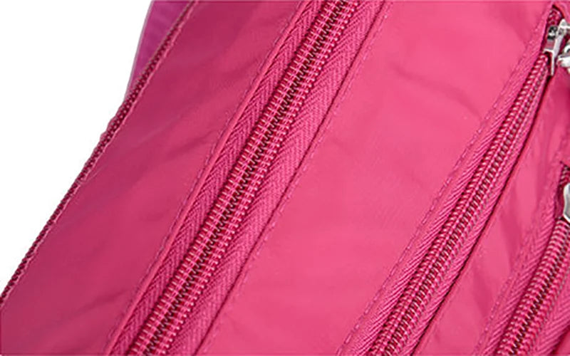 Large Capacity Women Crossbody Bag Waterproof Tote Casual Nylon Shoulder Bag Purse Handbag Lightweight Travel Messenger Bag