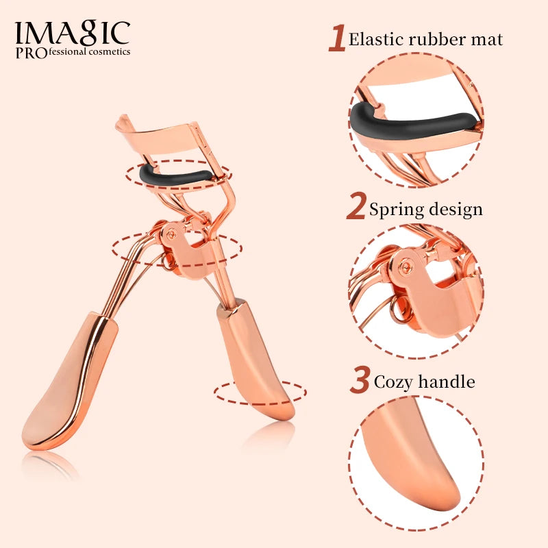IMAGIC Professional  Durable Curling And Shaping Portable Not Hurting Eyelashes Facial Beauty Eyelash Curler Eye Makeup Tool
