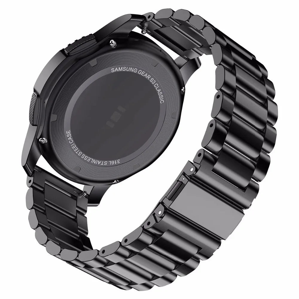 20mm 22mm 18mm 24mm Stainless Steel Strap for Samsung Galaxy Watch 6Classic 6 5 4 5Pro 40mm 44mm 43mm 47mm Gear S3 for Huawei GT