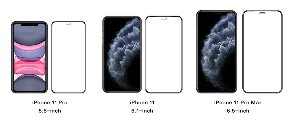 SmartDevil for iPhone 14 11 Full Cover Tempered Glass for iPhone 13 Pro Max 12 mini 7 8 X XS XR SE 3 2020 Screen Protector HD