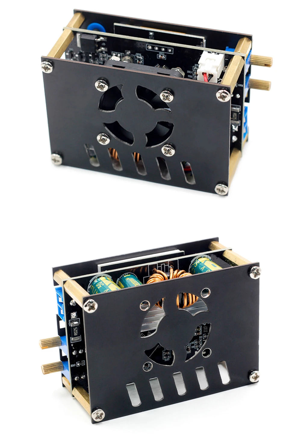 DC DC Automatic Boost/Buck Converter CC CV Power Module 0.5-30V 3A 35W/4A 50W Adjustable Regulated power supply Voltmeter
