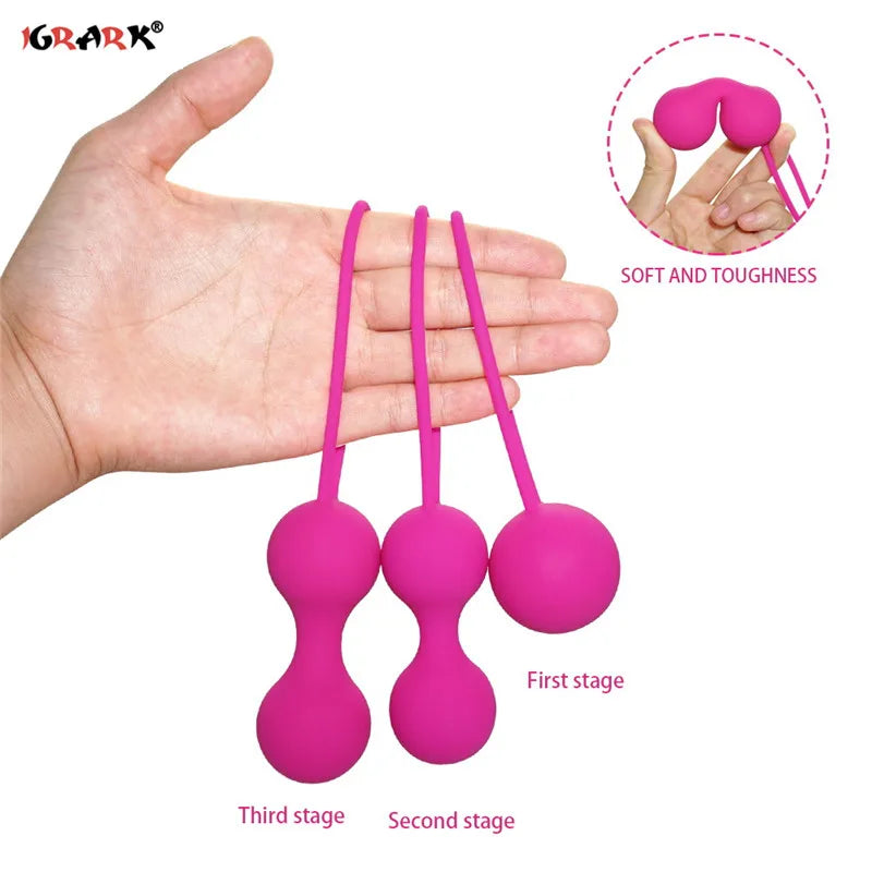 Tighten Ben Wa Vagina Muscle Trainer Kegel Ball Egg Intimate Sex Toys for Woman 18+ Adults Chinese Vaginal Balls Erotic Products