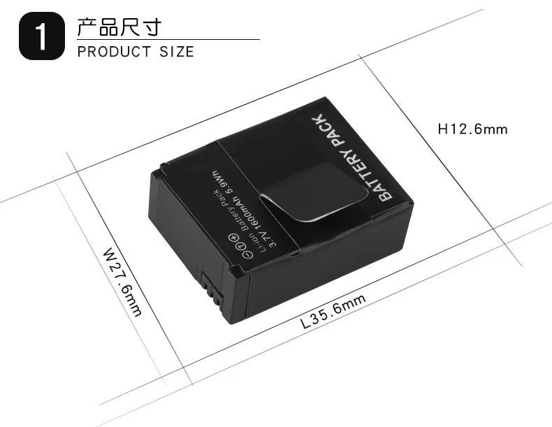 4pcs AHDBT-301/302 Battery+Double slot LCD Screen Display USB Charger Kit for Gopro hero3 3+ Action camera accessories