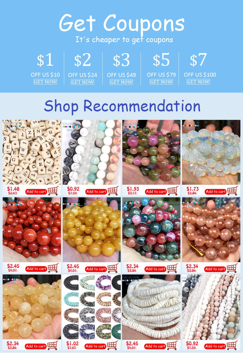 Natural Stone Beads 4 6 8 10mm Tiger Eye Lava Amazonite Turquoises Agates Jaspers Beads For Jewelry Making DIY Bracelet Necklace