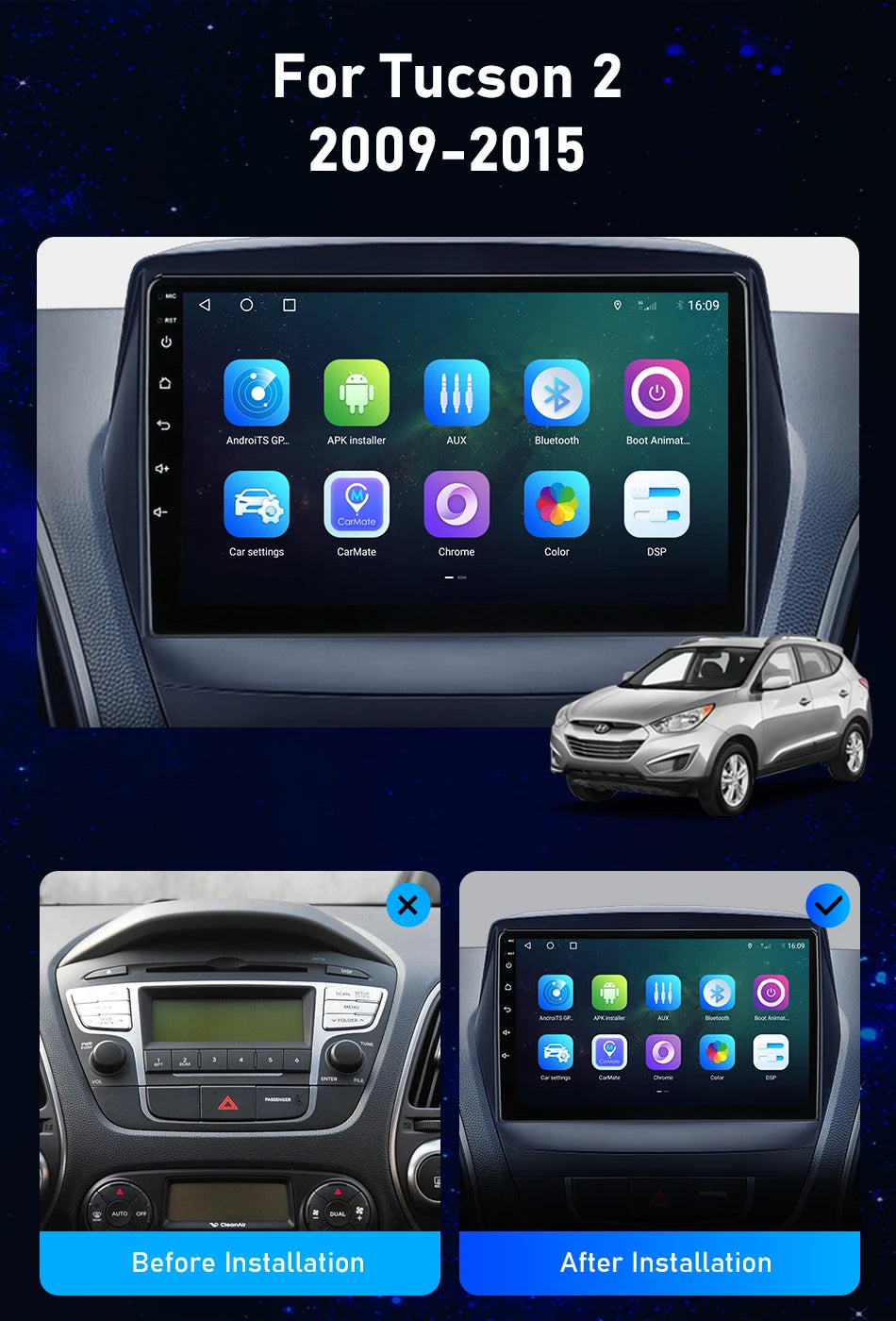 Srnubi Car Radio 2 Din Android 12 Auto Carplay Universal 7" 9" Multimedia Player for Nissan Honda Toyota Lada Volkswagen Hyundai