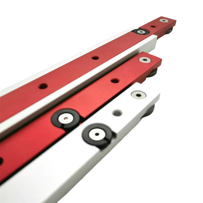 T Tracks Hardware Red Woodworking T Slot Slider Practical Pusher Modification Metal Miter Tool Bar Limit