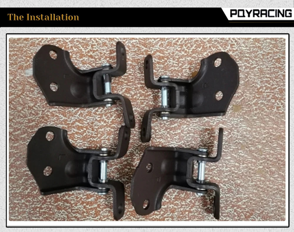 Door Hinge Repair Kit Door Hinge Pin Bushing Kit For Nissan Navara 97-05 D22 Truck Pickup High Strength Corrosion-Resistant