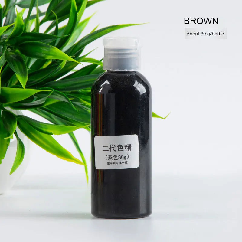 80g Epoxy Resin Pigments Second-generation Highly Concentrated Bright Color Precision Liquid Colorant Dye DIY Jewelry Making