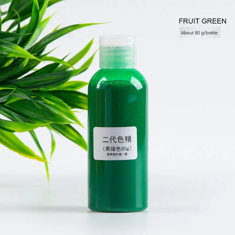 80g Epoxy Resin Pigments Second-generation Highly Concentrated Bright Color Precision Liquid Colorant Dye DIY Jewelry Making