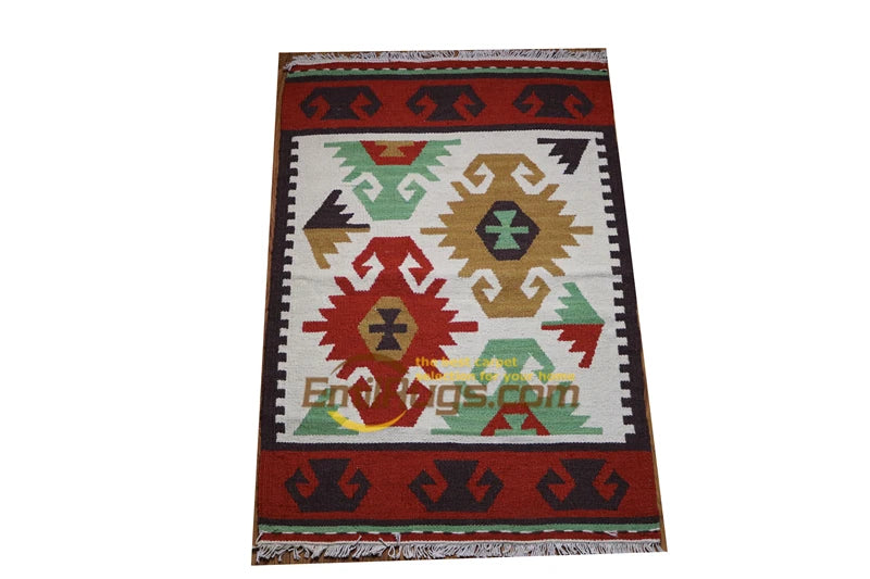 KILIM Kilim Pure Wool Handmade Orange Carpet Mattress Blanket Bed Blanket ck1 60x90 2gc165kliyg8