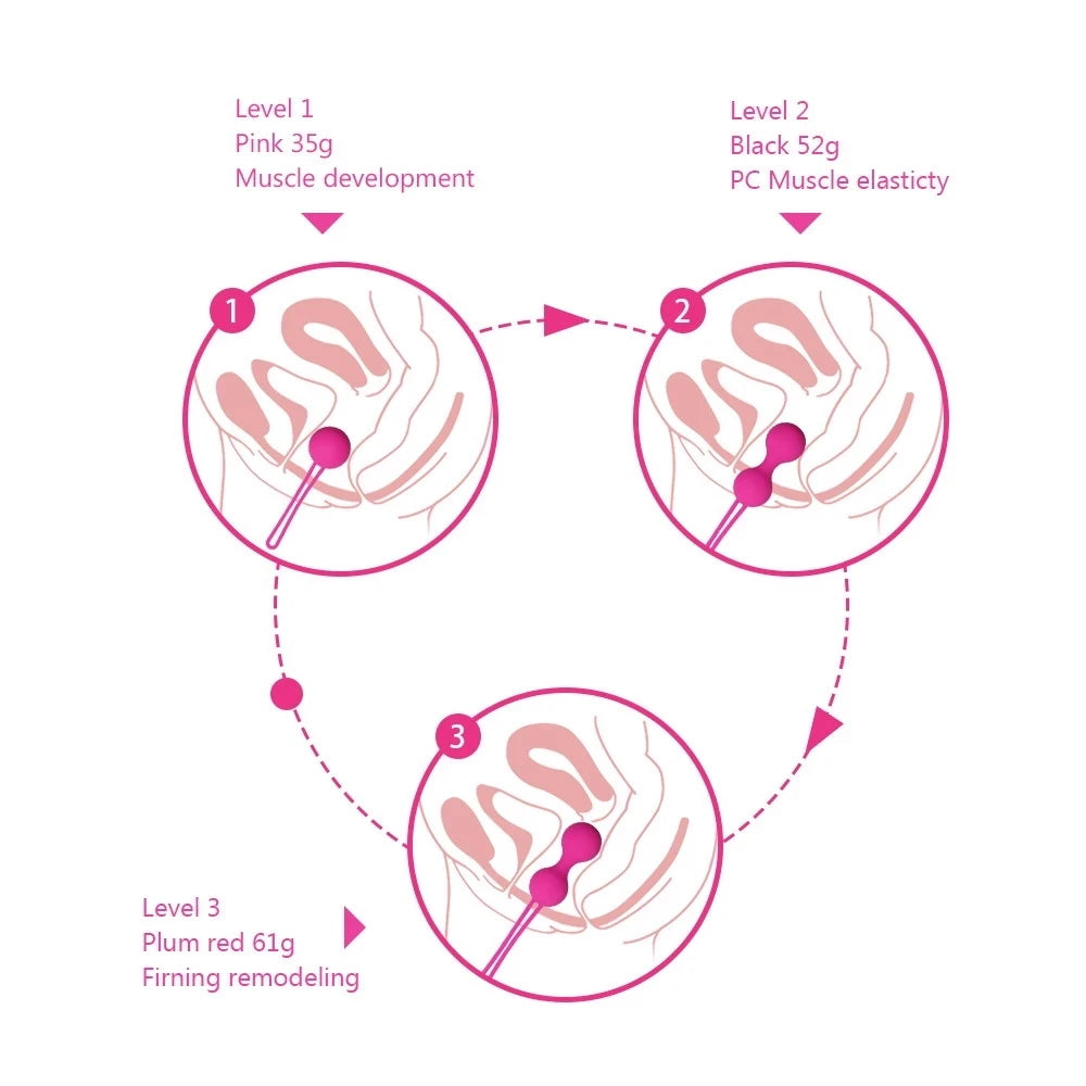 Tighten Ben Wa Vagina Muscle Trainer Kegel Ball Egg Intimate Sex Toys for Woman 18+ Adults Chinese Vaginal Balls Erotic Products