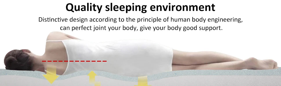 Premium Memory Foam Mattress Toppers with Zipper Bamboo Cover Soft Gel Foam Bed King Queen Twin FUll Size Mattress Help Sleep