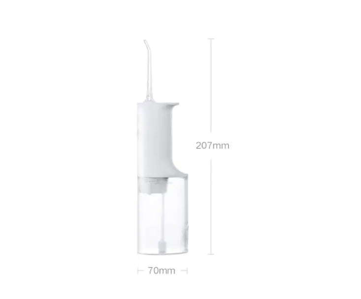 XIAOMI MIJIA Portable Oral Irrigator,4 Mode 200ML Rechargeable Flossers IPX7 Waterproof Cleaning Electric Flossing Picks Machine