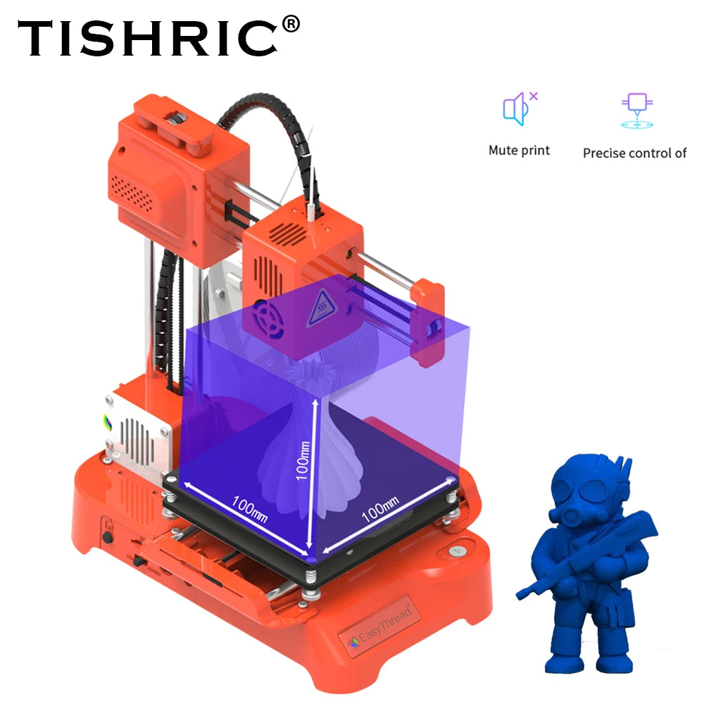 Go Easy Threed 3D Printer K7 Self Developed Modeling 3D Printer Intelligent Printer Children's 3D printer for Easyware