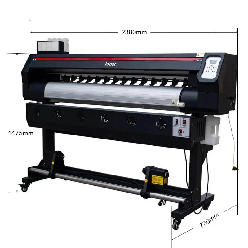 solvent ink printers double high speed i3200E1 printhead easyjet 1602 sticker printing machine