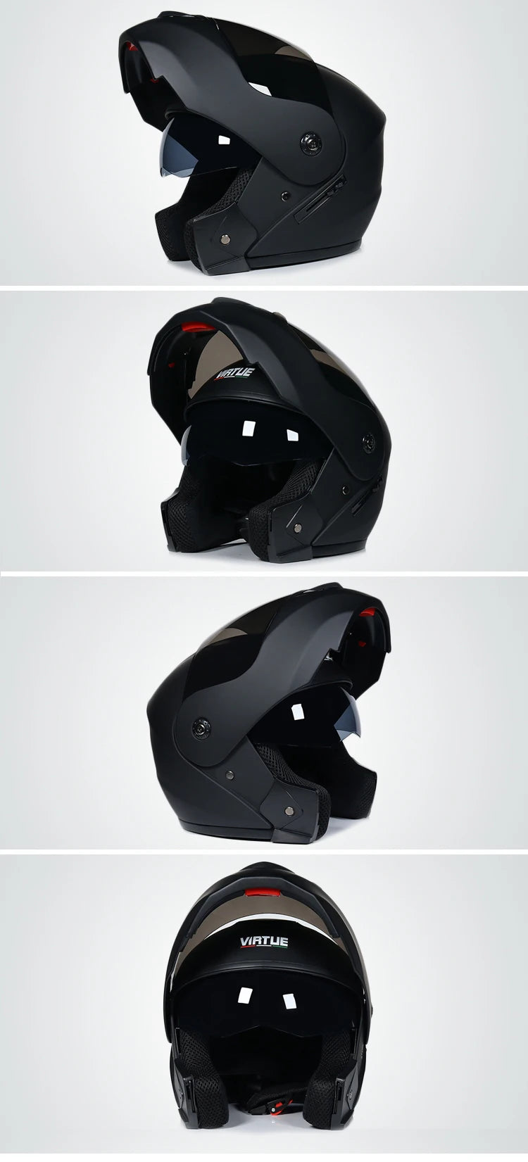 Casco capacetes double dual lens helmet motorcycle helmet full face helmets downhill racing helmets motorfiets helm