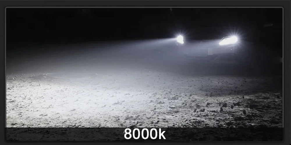 2Pcs LED Car Headlight H4 H7 H11 H10 Bulbs 3000K 6000K 4300K 9005 HB3 9006 HB4 H8 H1 H3 Auto Lights Automobile Driving Fog Lamp