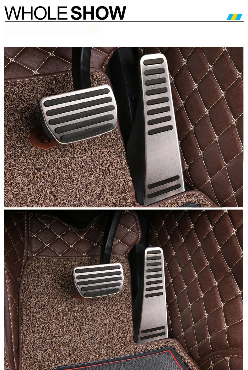 Car Accelerator Brake Pedal Footrest Pedal Plate Cover For Volvo XC60 XC90 S90 v90 s60 v60 xc40 Accessories 2022-25